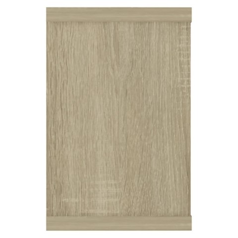 Półki ścienne kostki, 4 szt., dąb sonoma, 60x15x23 cm