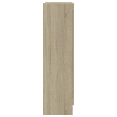Szafka, dąb sonoma, 82,5x30,5x115 cm, materiał drewnopochodny