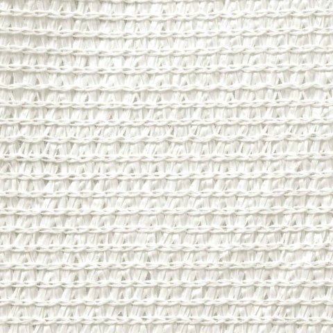 Żagiel przeciwsłoneczny, 160 g/m², biały, 3,5x5 m, HDPE