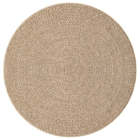 Dywan ZIZUR, 90 cm, stylizowany na jutowy