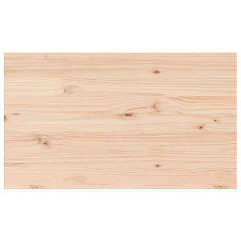 Blaty do stolika, 3 szt., 80x47x2,5 cm, prostokątne, sosnowe