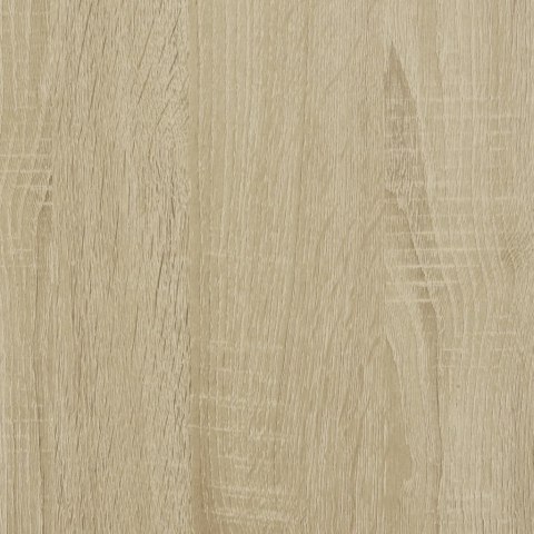 Rama łóżka, dąb sonoma, 120x190 cm, materiał drewnopochodny