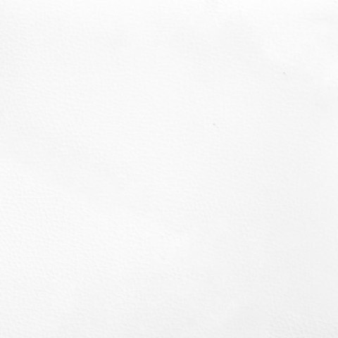 Rama łóżka, biała, 100x200 cm, sztuczna skóra