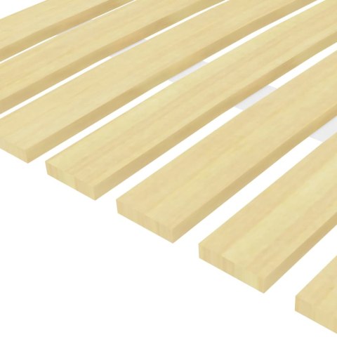 Stelaż do łóżka z 17 listwami, 100x200 cm