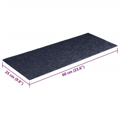 Samoprzylepne nakładki na schody, 15 szt., 60x25 cm