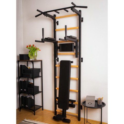OBRACANA ŁAWKA DO ĆWICZEŃ Z ROLKAMI POD KOLANA I SIEDZISKIEM BENCHK B1B