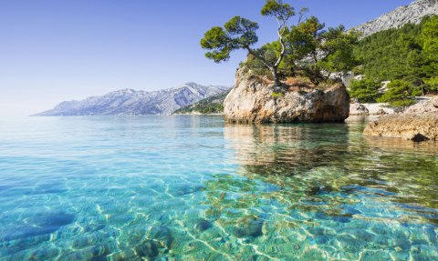 Obraz Wieloczęściowy Riwiera Makarska W Chorwacji