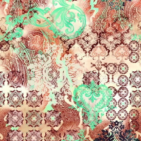 Tapeta Etniczne Motywy Geometryczne