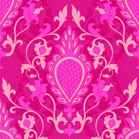 Tapeta Piękne Kolorowe Ornamenty