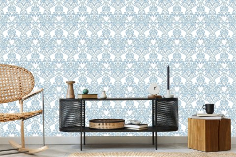 Tapeta Ornamenty W Stylu Barokowym