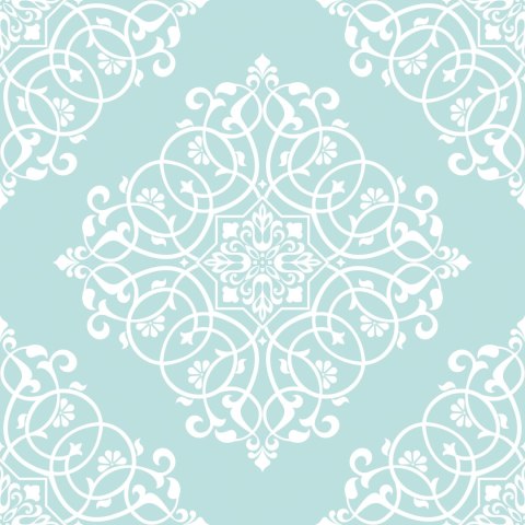 Tapeta Ornamenty W Stylu Barokowym