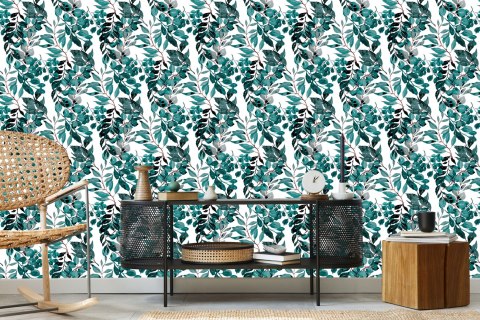 Tapeta Liście Jak Namalowane
