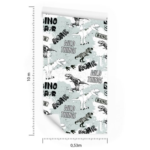 Tapeta W Dinozaury, Zwierzęta, Do Pokoju Dziecka