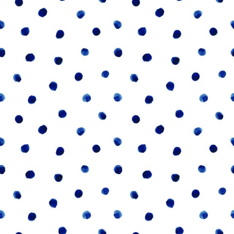Tapeta Granatowe Małe Kropki