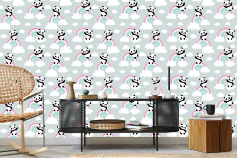 Tapeta Pandy W Chmurach