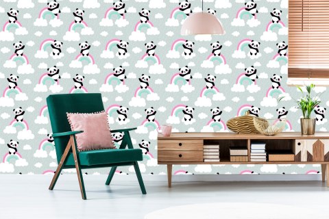 Tapeta Pandy W Chmurach