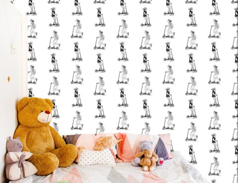 Tapeta Nastolatki Na Hulajnogach