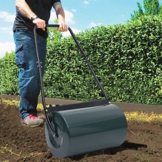 Walec do trawnika, zielono-czarny, 63 cm, 50 L