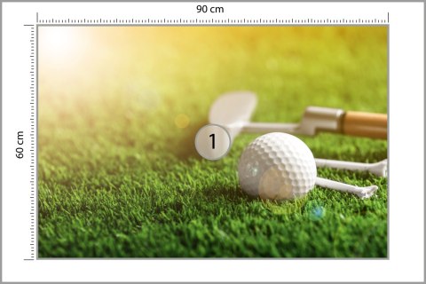 Fototapeta Piłka Golfowa Na