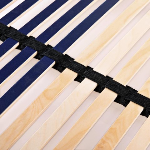 Stelaż do łóżka z 42 listwami, 7 stref, 120 x 200 cm