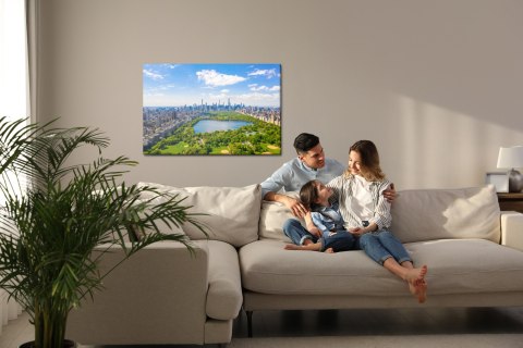 Obraz Na Płótnie Widok Z Lotu Ptaka Na Central Park W Nowym Jorku