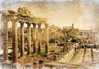 Obraz Na Płótnie Forum Romanum