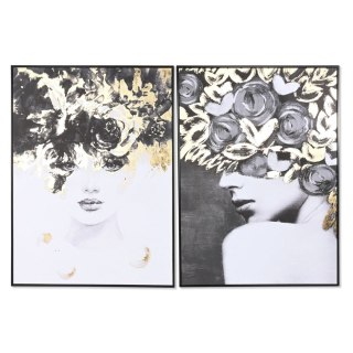Płótno Home ESPRIT polistyrenu Płótno 103 x 4,5 x 143 cm