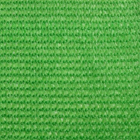 Żagiel przeciwsłoneczny, 160 g/m², jasnozielony, 3,6x3,6m, HDPE