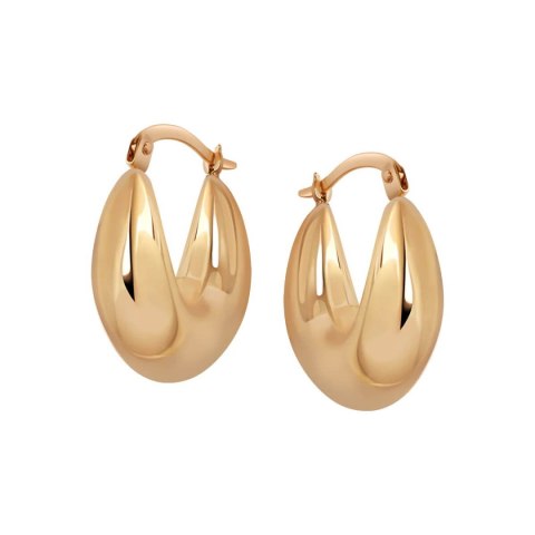 Gold earrings KXC6649