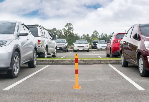 Blokada parkingowa słupek 60 cm