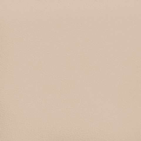 Rama łóżka, kolor cappuccino, 100x200 cm, sztuczna skóra