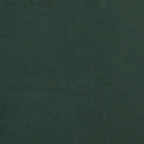 Rama łóżka, ciemnozielona, 120x200 cm, tapicerowana aksamitem