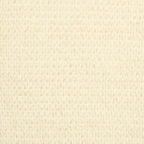 Żagiel przeciwsłoneczny, 160 g/m², kremowy, 4/5x3 m, HDPE