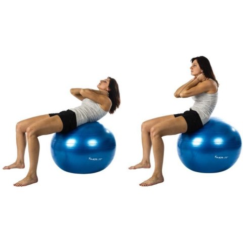 MOVIT Piłka gimnastyczna z pompką, 65 cm, szara