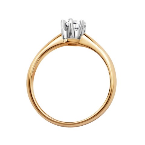 Złoty pierścionek PXD4839 - Diament