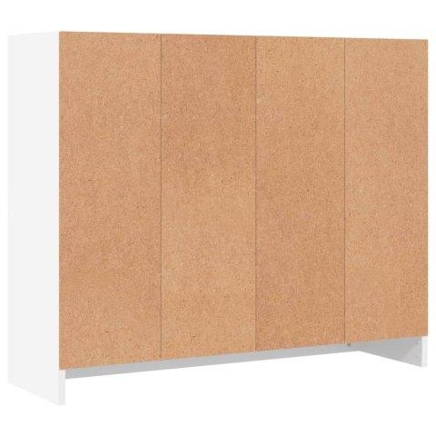 Szafka, biała, 91x28x75 cm, materiał drewnopochodny