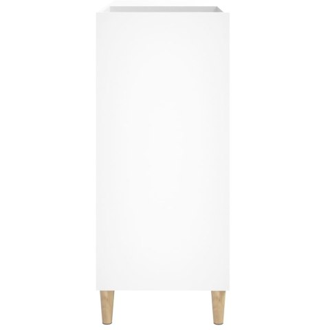 Szafka na płyty, biała, 84,5x38x89 cm, materiał drewnopochodny