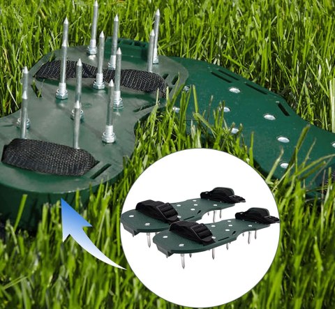 Aerator buty duże kolce do napowietrzania