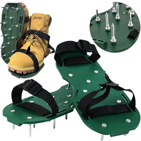 Aerator buty duże kolce do napowietrzania