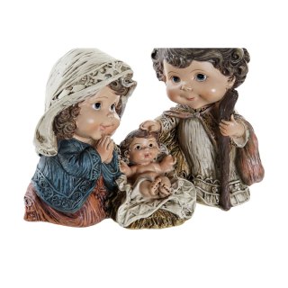 Szopka bożonarodzeniowa DKD Home Decor Żywica Wielokolorowy (16 x 9 x 12 cm) (2 Sztuk)