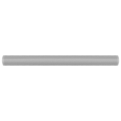 Siatka aluminiowa, 80 x 1000 cm, srebrna
