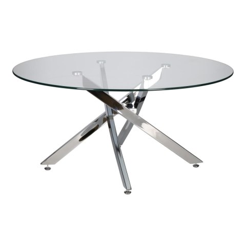 Stolik kawowy Amber 90cm transparentny/