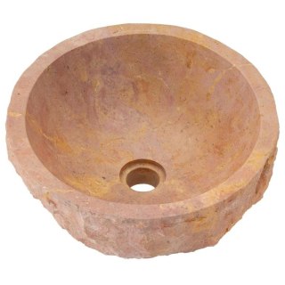 Umywalka z naturalnego kamienia Savona, Ø 35 - 40 cm