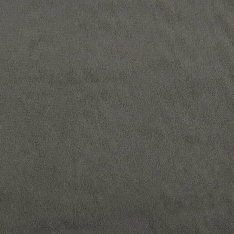Rama łóżka bez materaca, ciemnoszara, 80x200 cm, aksamitna