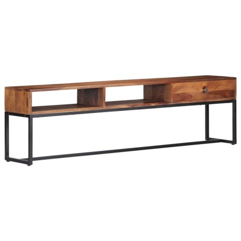 Szafka pod TV, 160x30x45 cm, lite drewno sheesham