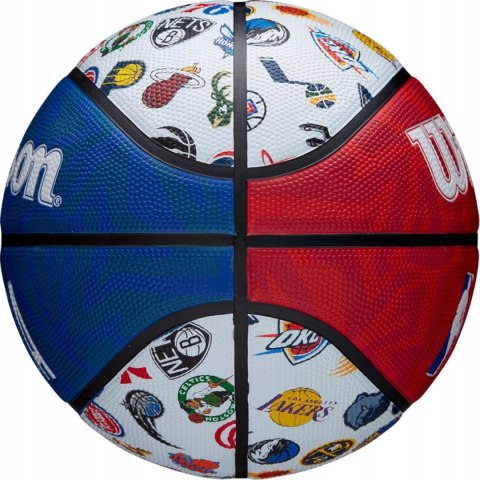 PIŁKA DO KOSZYKÓWKI WILSON NBA ALL TEAM BSKT RWB R.7