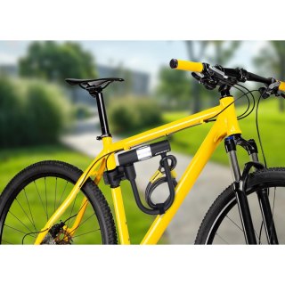 ZAPIĘCIĘCIE ROWEROWE U-LOCK + LINKA 10X1200mm DUNLOP