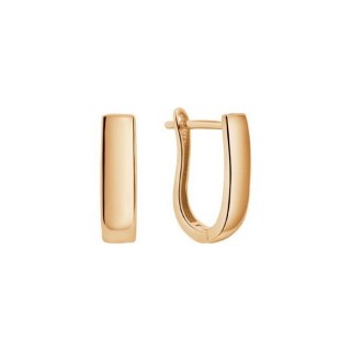 Gold earrings KXC6693