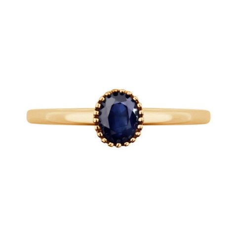 Gold ring PZC6664S - Sapphire
