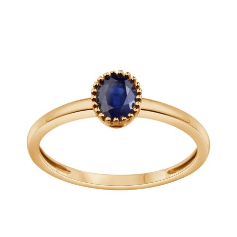 Gold ring PZC6664S - Sapphire